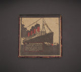 1915 Sinking Of The S.S Lusitania Cased Medal - Cased With Sheet