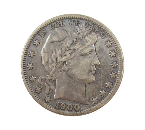 USA 1900 S Barber Half Dollar - VF