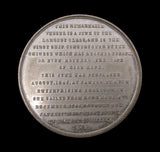 1848 Voyage Of The Junk Keying 45mm Medal - By Halliday