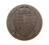 1897 Victoria Diamond Jubilee Halstead 39mm Bronze Medal