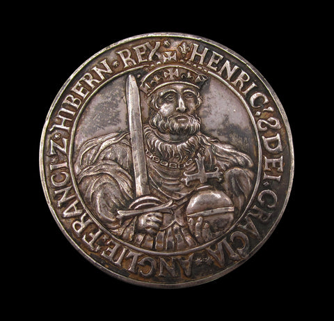 1509 Henry VIII Coronation Silver 43mm Medal - By Emery