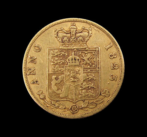 George IV 1823 Half Sovereign - VF