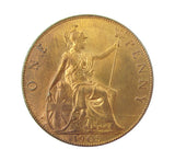 Edward VII 1905 Penny - UNC