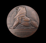 1924 British Empire Exhibition 51mm Bronze Medal - Cased