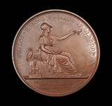1880 Glasgow Philosophical Society 64mm Award Medal - By Cunninghame
