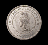1840 Polytechnic Institution London 27mm Medal