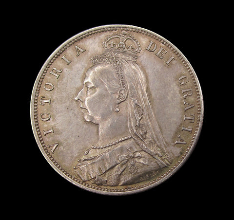 Victoria 1887 Halfcrown - GEF