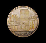 1972 New Stock Exchange Silver Brokers Pass Medal - Cased