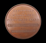 1880 Glasgow Philosophical Society 64mm Award Medal - By Cunninghame