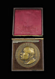 France c.1930 Georges Clemenceau 90mm Bronze Medal - By Sicard
