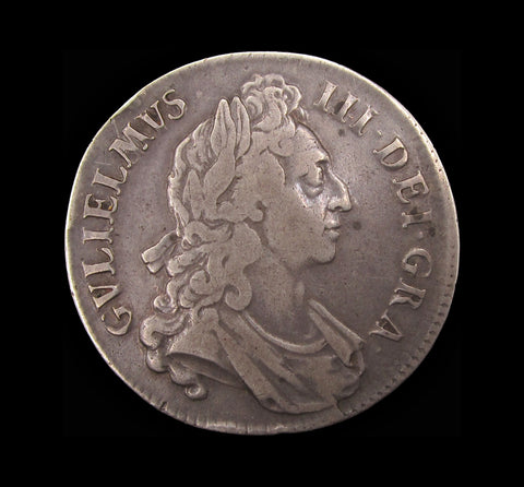 William III 1695 Crown - SEPTIMO - Good Fine