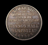 1911 Coronation Henry Clarke Garden Party 27mm Silver Medal