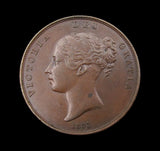 Victoria 1853 Penny - EF