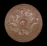 1857 National Art Competition 145mm Copper 'Specimen' Medal - By Vechte