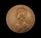 1911 George V Coronation 51mm Bronze Medal - Cased