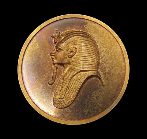 1972 Discovery Of The Tomb Of Tutankhamun 51mm Silver Medal