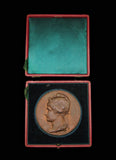 France 1885 Assemblee Nationale 72mm Bronze Medal - By Bourgeois