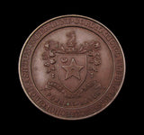 1902 Edward VII Coronation Ashton-Under-Lyne 32mm Medal - By Lane