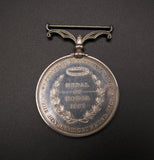 India 1867 Provincial Exhibition Medal Of Honor 43mm Silver Medal - By Wyon