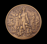 1936 Year Of The Three Kings Set Of 3 Bronze Medals - Cased