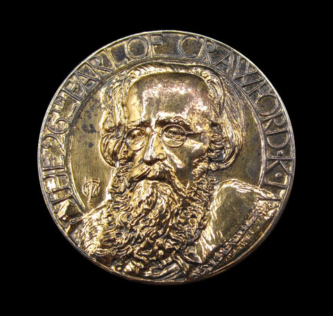 1913 Royal Philatelic Society 44mm Silver Crawford Medal - Cased