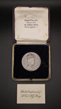 1953 Elizabeth II Coronation 39mm Silver Medal - By Fray
