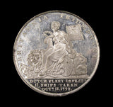 1797 Admiral Duncan Battle of Camperdown 38mm Medal - By Wyon