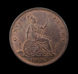 Victoria 1887 Penny - A/UNC