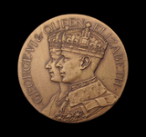 1936 Year Of The Three Kings Set Of 3 Bronze Medals - Cased