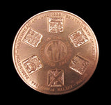 1985 150th Anniversary Of The Great Western Railway 63mm Medal