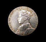 1937 George VI Silver Jubilee Royal Mint 32mm Silver Medal - Boxed