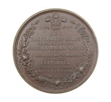 1863 Prince Of Wales Marriage To Alexandra 51mm Bronze Medal - By Ottley