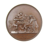 1861 David Wilkie Art Union Of London 55mm Medal - By Wyon
