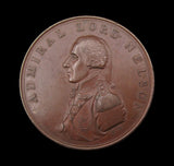 1800 Lord Nelson Return to England 38mm Bronze Medal - By Kempson