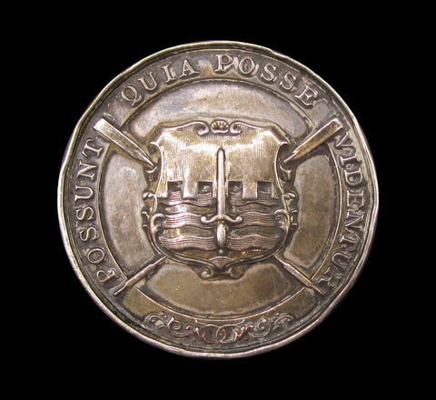 1900 Bath College 37mm Silver Rowing Medal