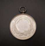 1911 Birmingham Agricultural Society 54mm Silver Medal In Lunettes - By Ottley