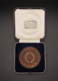c.1902 Romford Golf Club 45mm Bronze Prize Medal - Cased