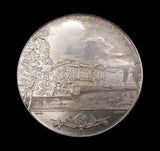 1953 Elizabeth II Coronation 57mm Silver Medal - By Spink & Son