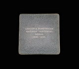 1938 London Birmingham Railway Centenary 65mm Medal - Cased