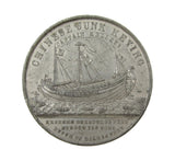 1848 Voyage Of The Junk Keying Captain Kellett 45mm Medal - By Halliday