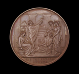 1913 London Missionary Society Livingstone Memorial 43mm Medal - By Wyon