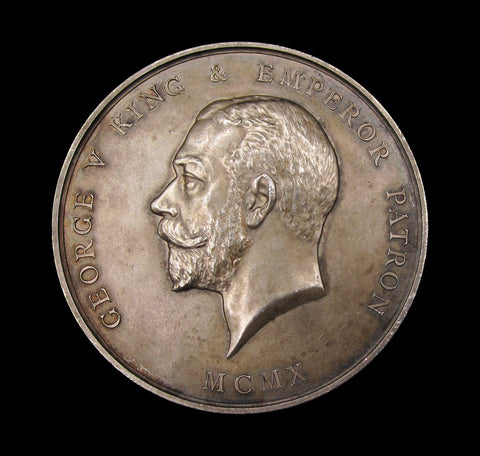 1911-1912 George V Royal Society of Arts President's Medal Pair - By Wyon