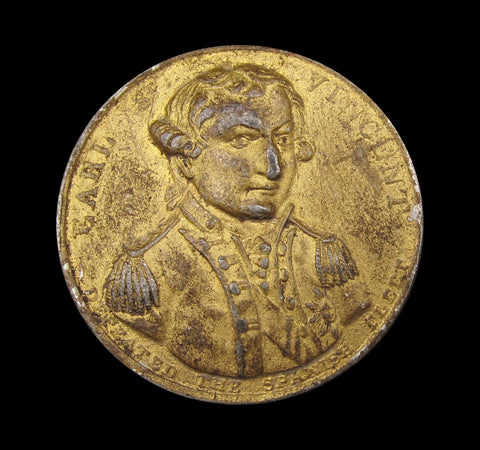 1797 Battle Of Cape St Vincent 38mm Medal - By Wyon