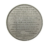 1848 Voyage Of The Junk Keying Captain Kellett 45mm Medal - By Halliday