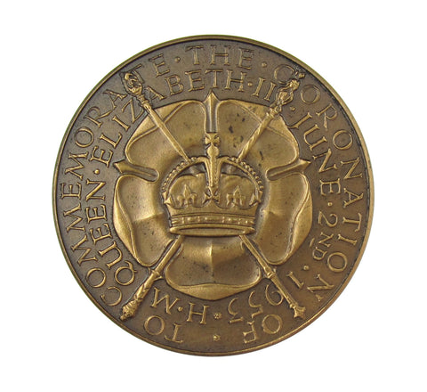 1953 Elizabeth II Coronation 35mm Medal - By Pinches