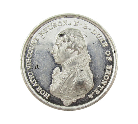 1905 Centenary Of Battle Of Trafalgar 32mm Medal - By Spink & Son