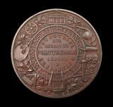 1889 London Polytechnic Exhibition 51mm Medal - By Restall