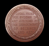 1856 Department Of Science & Art 55mm Queens Medal - By Wyon