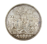 1887 Victoria Jubilee 77mm Silver Cased Medal - By Boehm