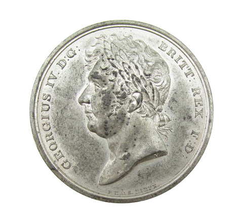 1821 George IV Coronation 49mm WM Medal - By Halliday